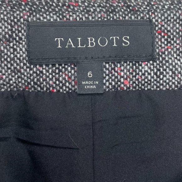 Talbots Wool-Blend Tailored Seamed Knee Skirt - Picture 3 of 3